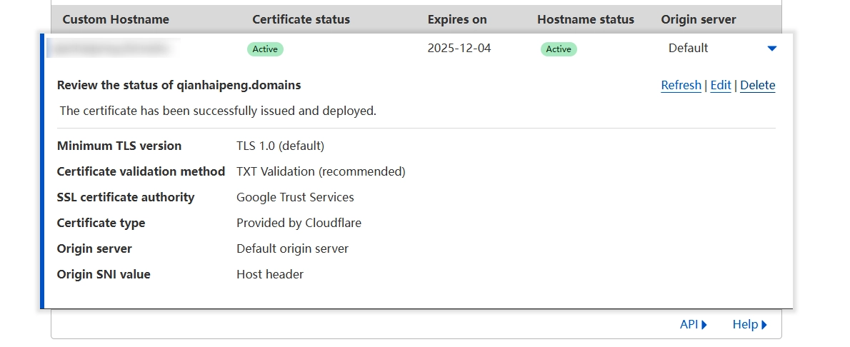 cf-saas-hostname-success