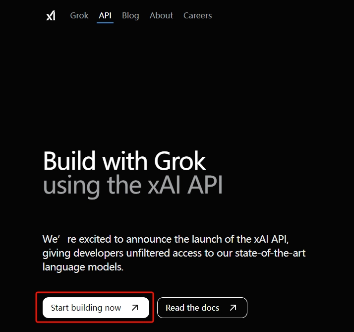 xAI API