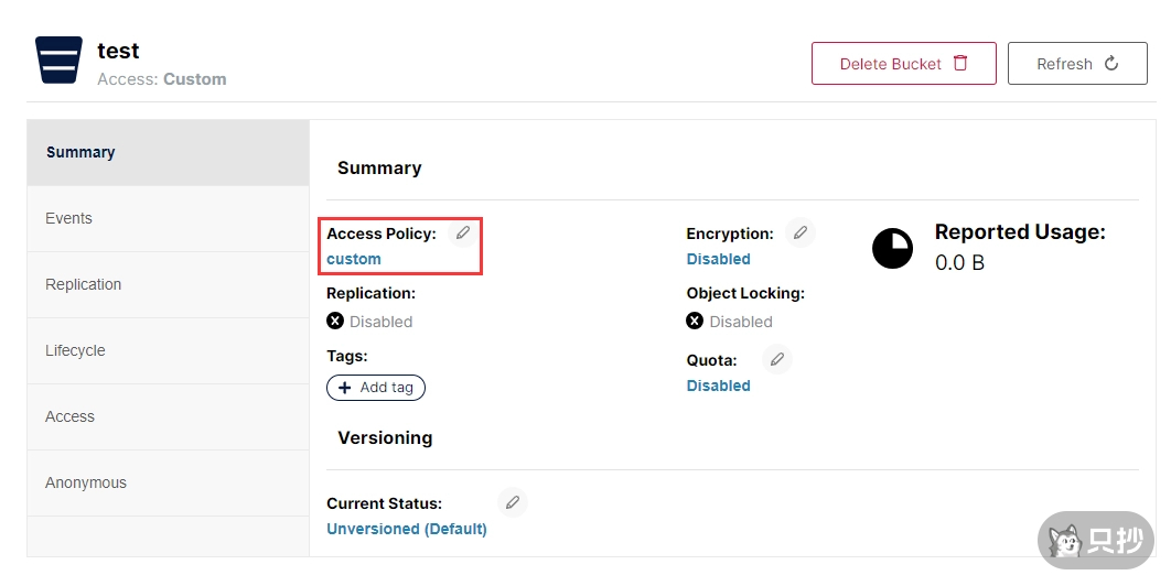 访问权限显示自定义