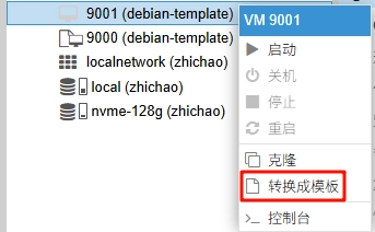转换成模板
